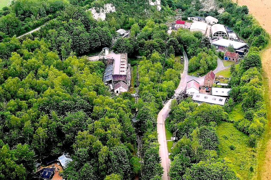 Drone image of Amberley